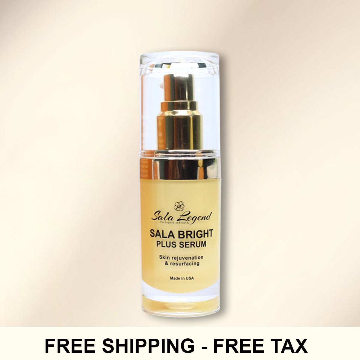 Sala Bright Plus Serum (30ml) – Made in the USA – Advanced Solutions for Skin Pigmentation, Dark Spot Corrector, Sun Spots, Melasma